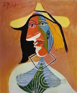 Portrait of a Young Girl 2 1938 Cubist Oil Paintings